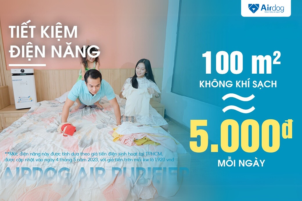 Energy consumption analysis của hệ thống lọc không khí