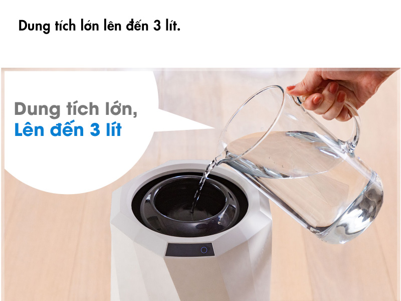 Airdog Moi dung tích lên đến 3 lít