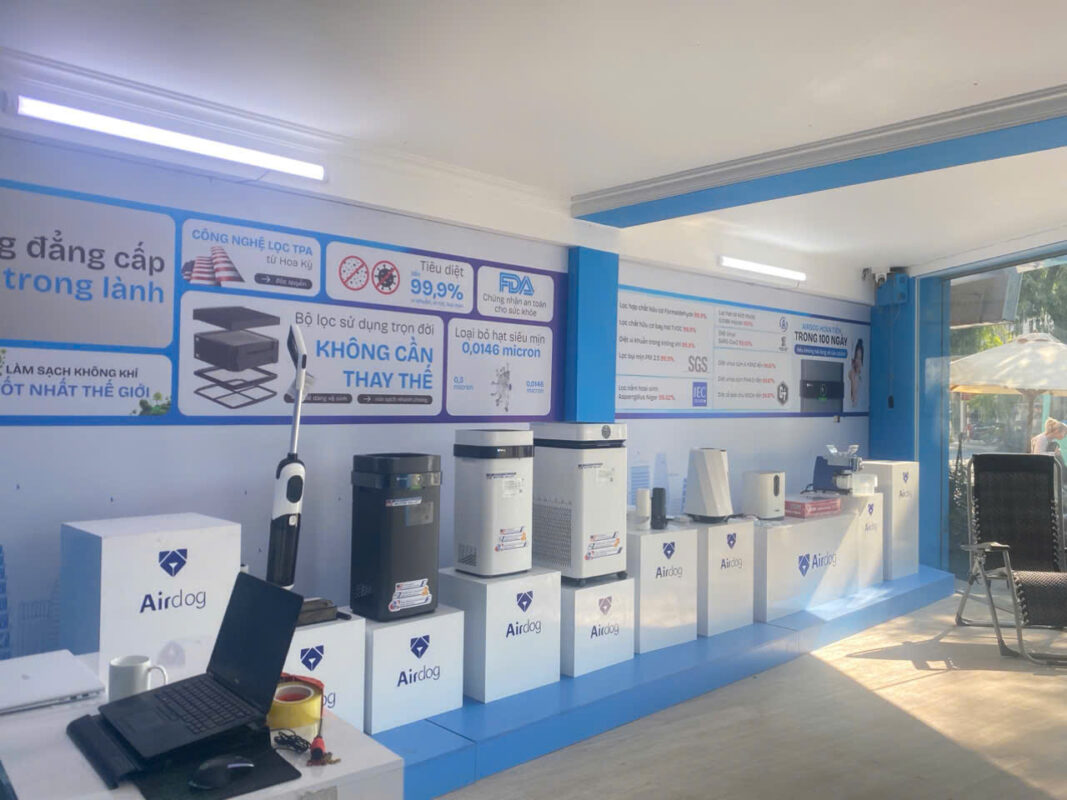 Lý do nên chọn Showroom Airdog Điện Biên Phủ?