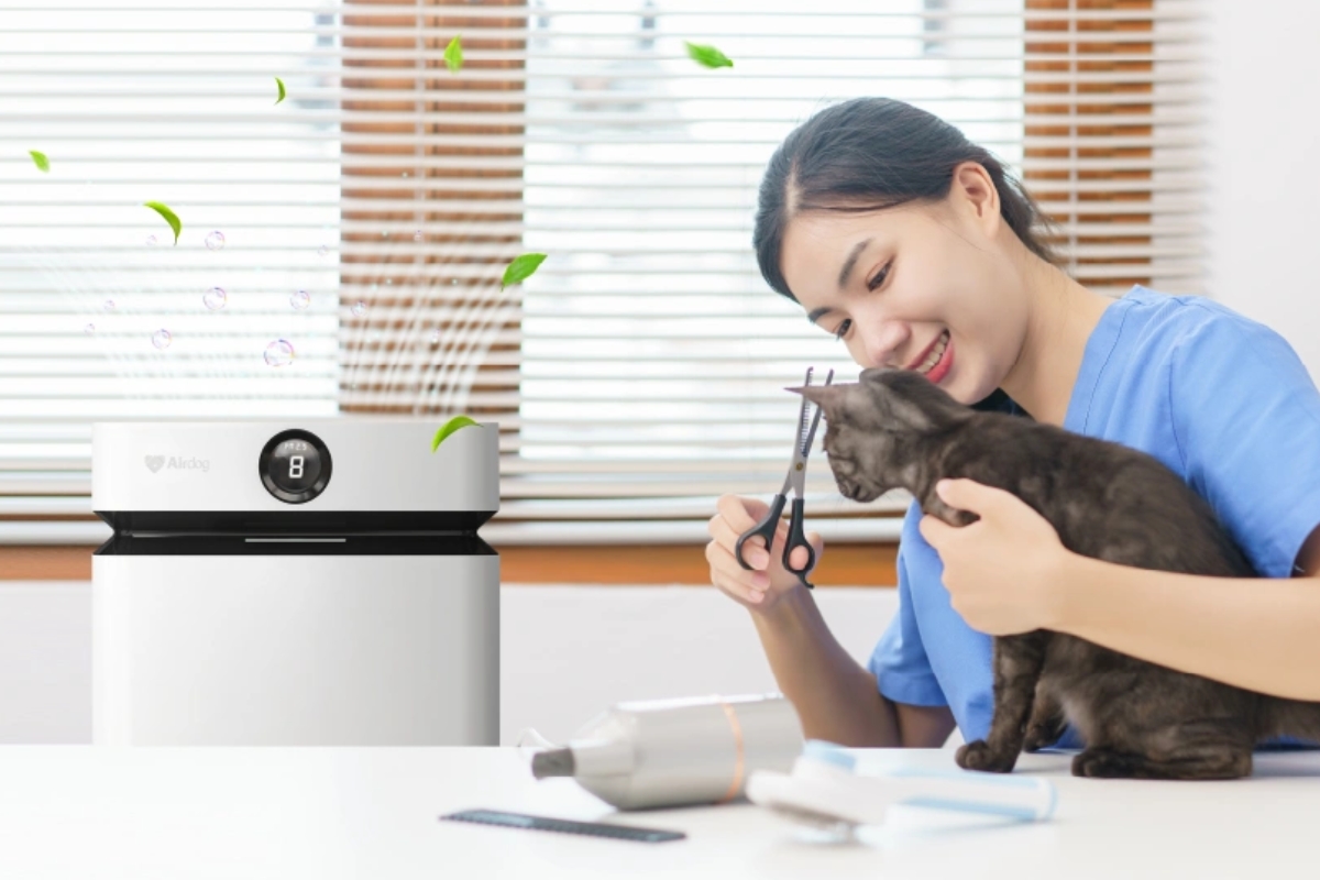 Máy lọc không khí cho người nuôi thú cưng