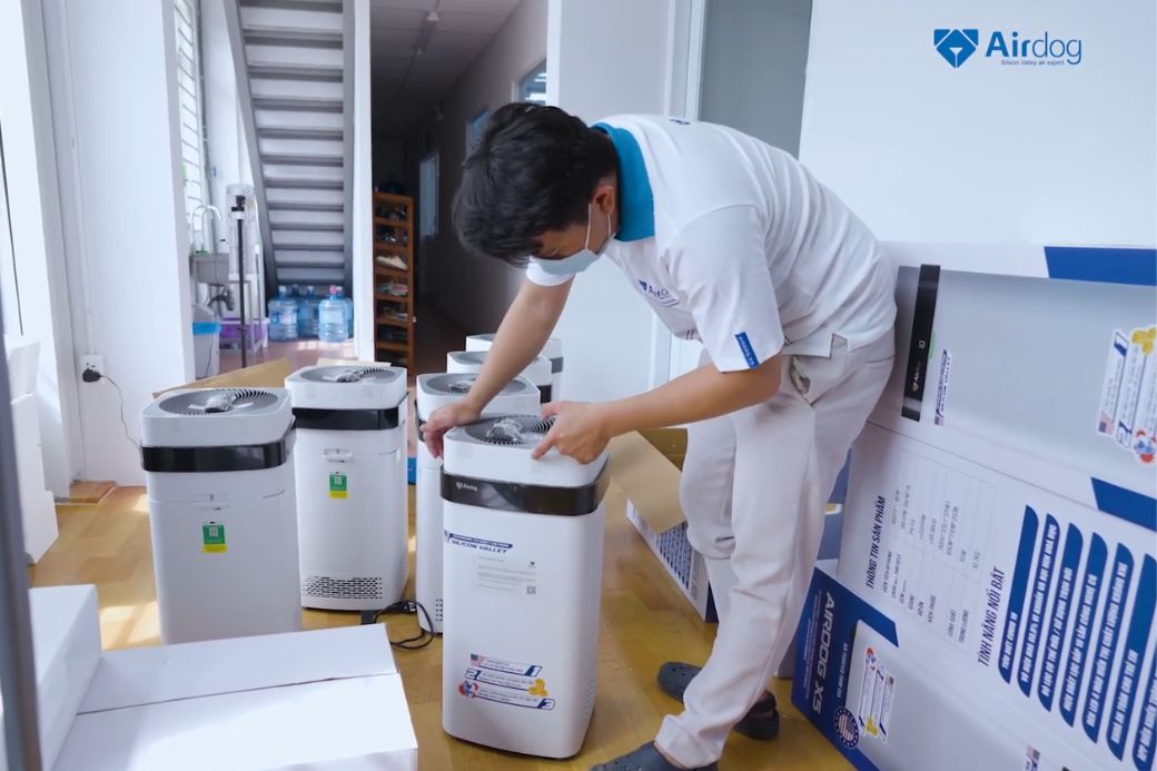 Airdog X5D bàn giao tận nơi cho CTY Việt Nhật