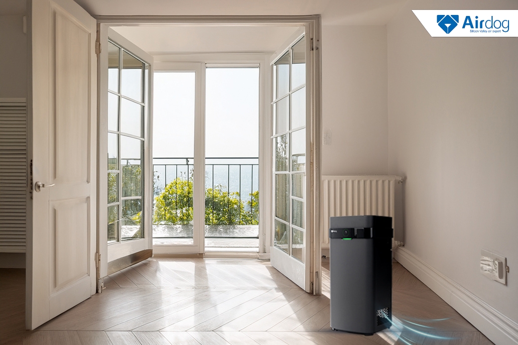 lưu ý khi sử dụng máy lọc khí nhưng vẫn muốn mở cửa phòng
