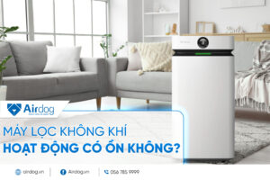 máy lọc không khí có ồn không