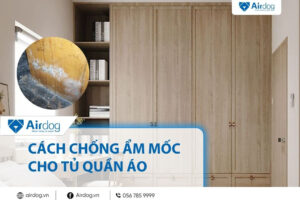 cách chống ẩm mốc cho tủ quần áo