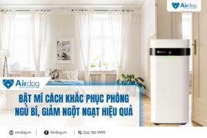Cách khắc phục phòng ngủ bí, giảm ngột ngạt HIỆU QUẢ
