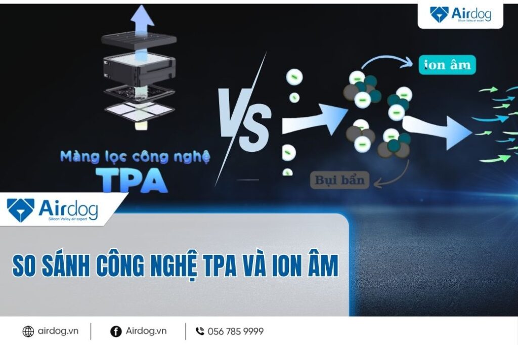 So sánh công nghệ TPA và Ion Âm
