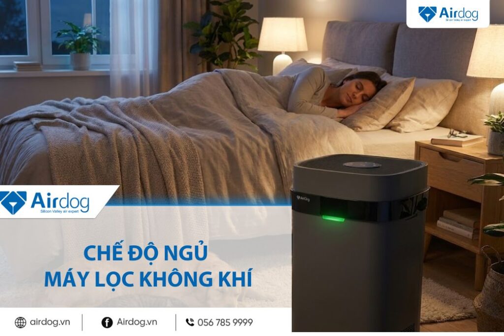 chế độ ngủ của máy lọc không khí