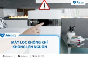 máy lọc không khí không lên nguồn