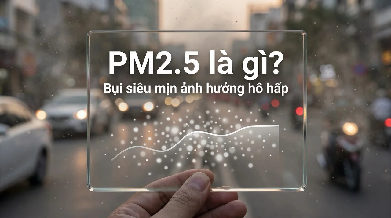 Bụi mịn PM2.5 là gì