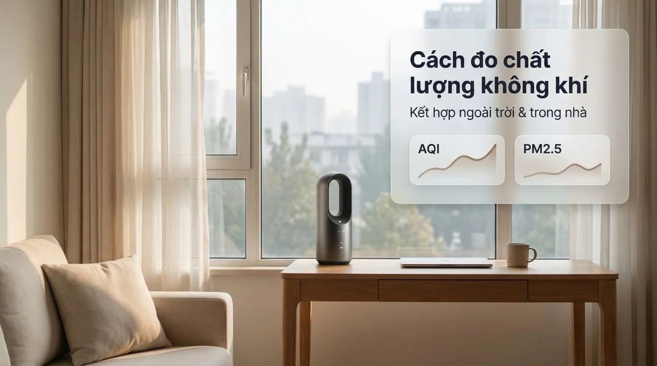 Cách đo chất lượng không khí