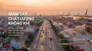 Chất lượng không khí Hải Phòng, chỉ số ô nhiễm và bụi mịn PM2.5 realtime