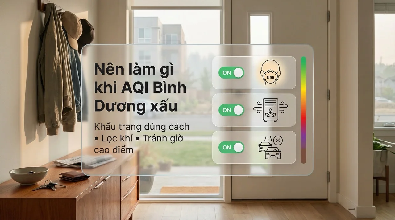 Giải pháp giảm ô nhiễm không khí tại Bình Dương
