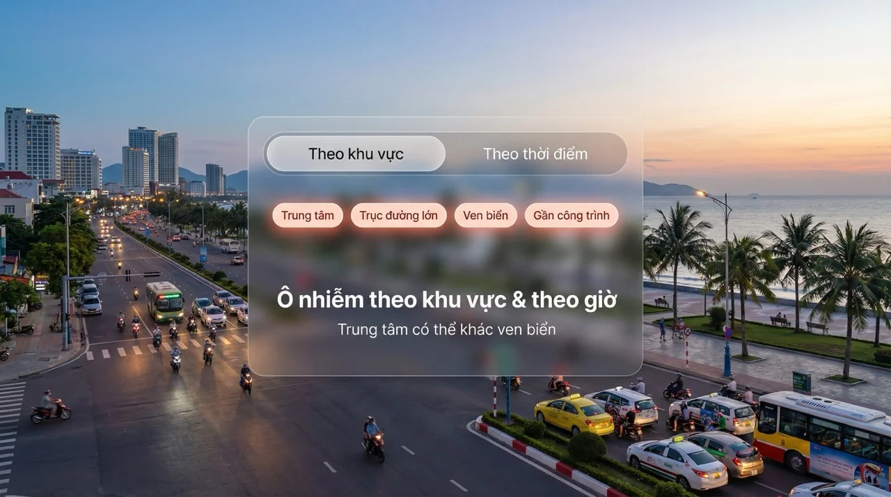 Thực trạng ô nhiễm không khí ở Đà Nẵng