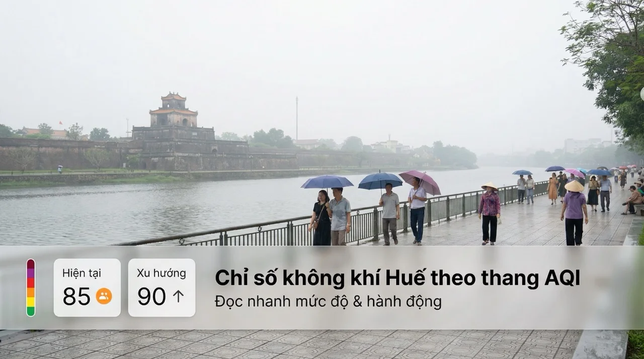 Cách đọc & hiểu thang điểm AQI