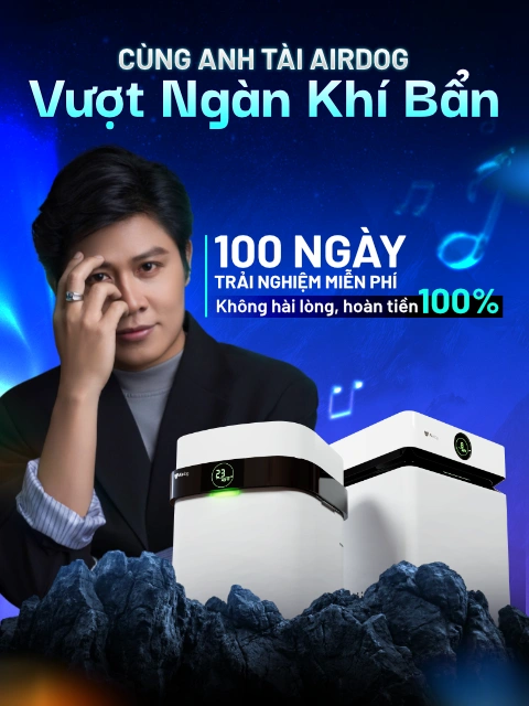 Trải nghiệm Airdog 100 ngày miễn phí
